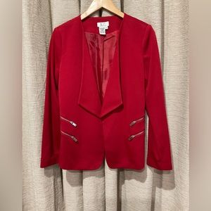 Jules &  Leopold Crimson Red Jacket, Size Medium